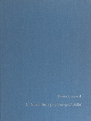 cover image of La formation psycho-gestuelle